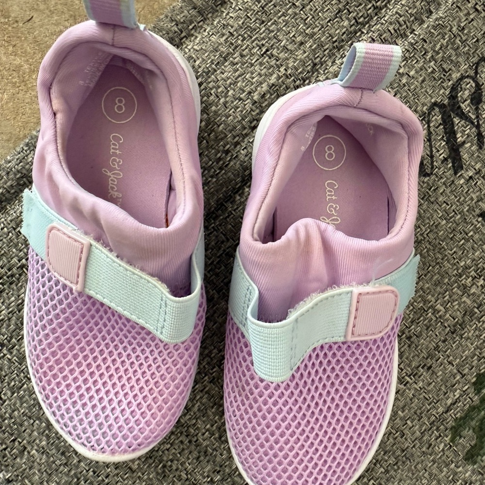 Cat & Jack Kids' Pink and Blue Shoes